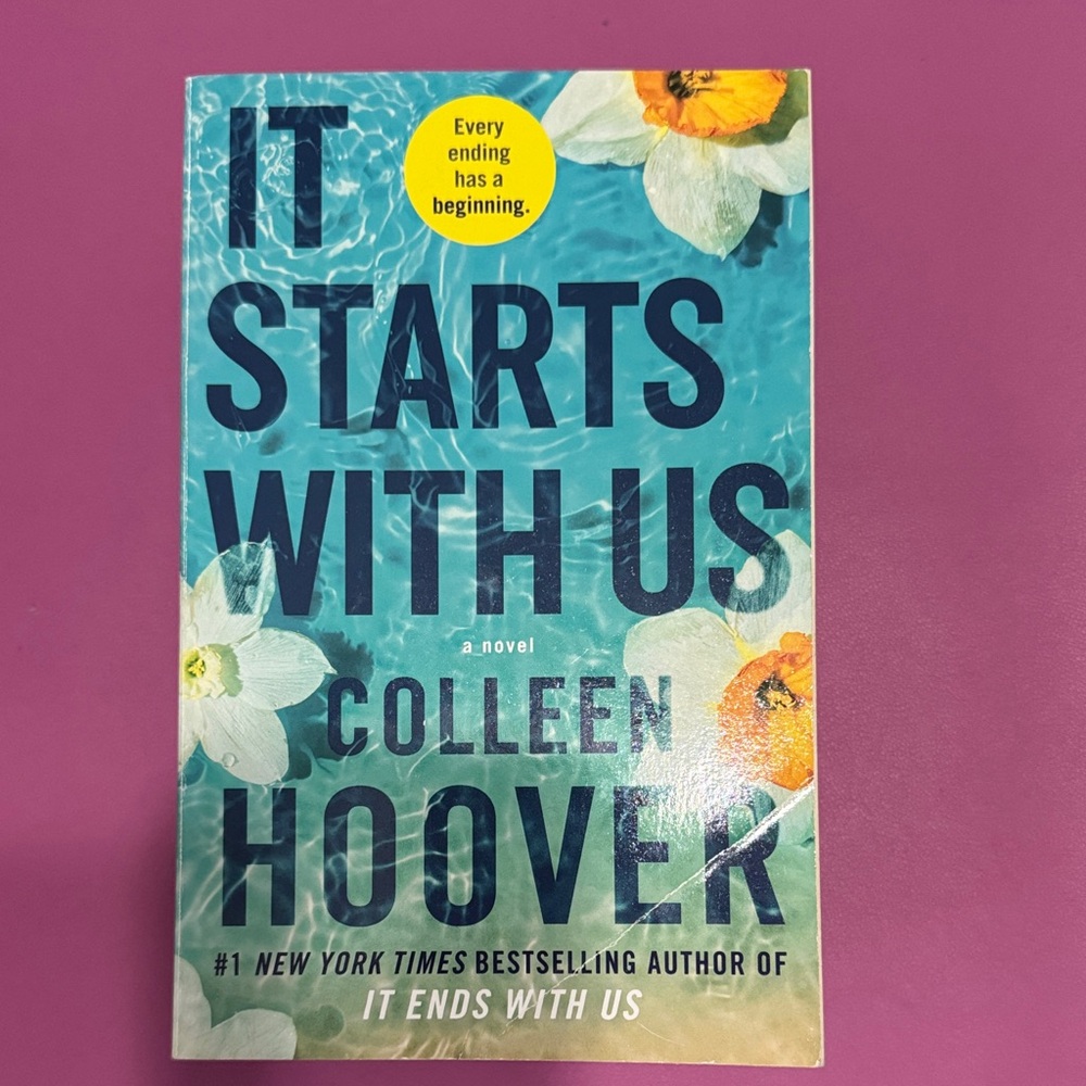 'It Starts With Us' Book Colleen Hoover